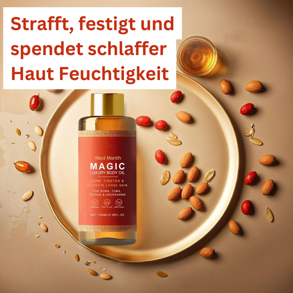 Strahlendes Körperöl