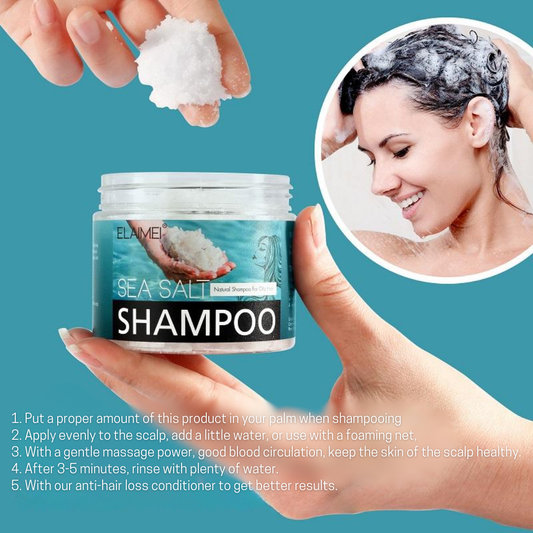 Sea Salt Shampoo | Visibly Reduces Flaking and Rebalances Your Scalp From the First Wash