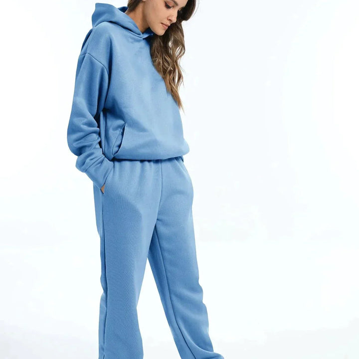 Mikah™ | Comfort Sweat Pants & Hoodie Set