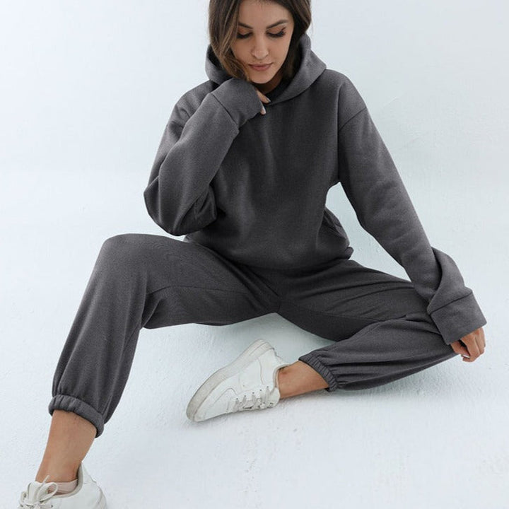 Mikah™ | Comfort Sweat Pants & Hoodie Set