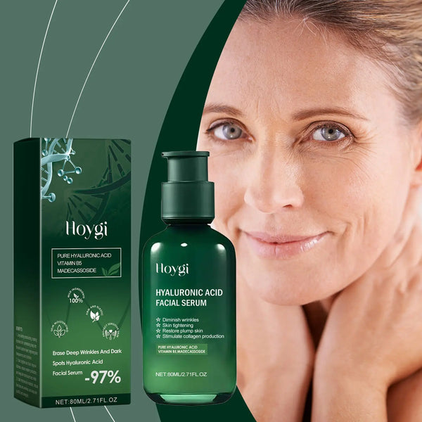 Hyaluronic Acid Facial Serum  Tighten, Smooth, and Rehydrate Aging Skin — In 7 Days