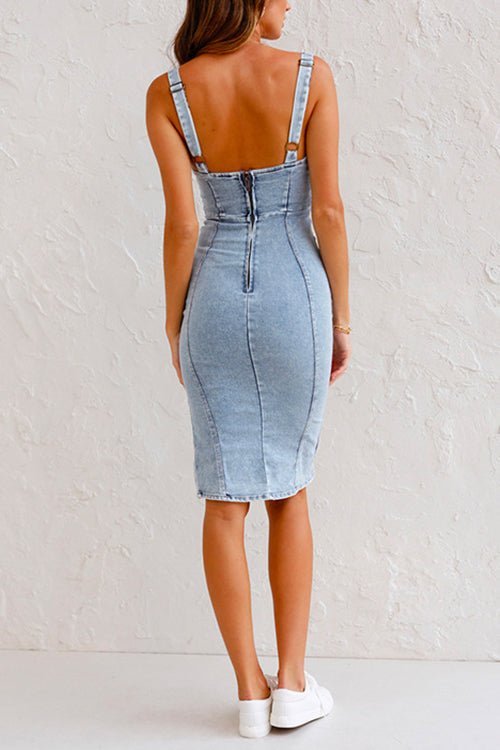 Jarra™ | Denim dress